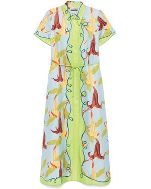 ALÉMAIS Rafaela Maxi Dress - Green