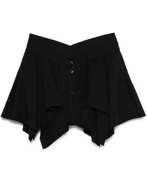 Alexander Wang Asymmetric Skirt - Black