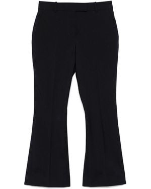 McQueen Flare Kick Trousers - Blue
