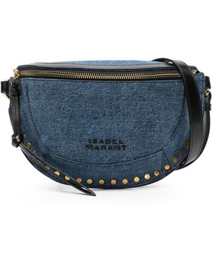 Isabel Marant Skano Denim Belt Bag - Blue