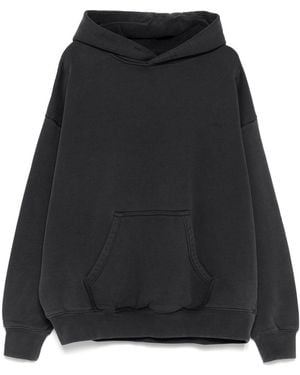 Purple Brand Cotton Hoodie - Black