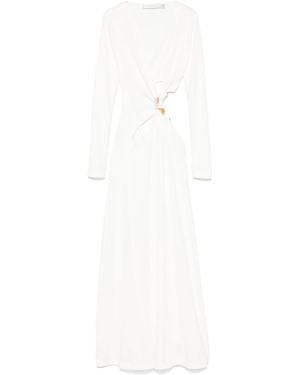 Christopher Esber Stone Maxi Dress - White