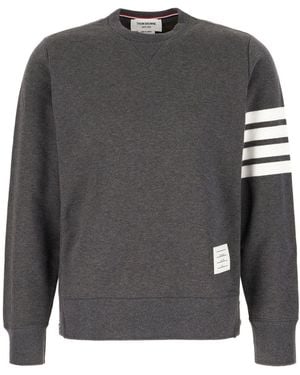 Thom Browne Cotton Sweatshirt - Gray