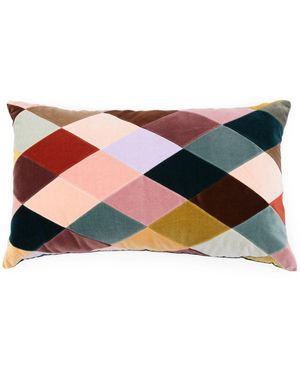 Christina Lundsteen Emma Velvet Cushion - Green