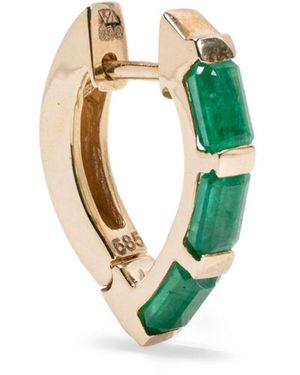 Kolor 14K Emerald Earring - Metallic