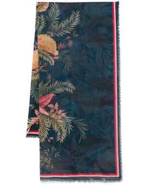 Zimmermann Printed Cotton Pareo - Blue