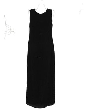 Matteau Open-Back Maxi Dress - Black