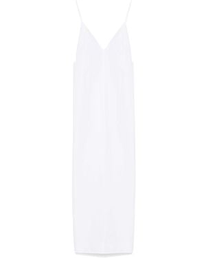 KHAITE Tulula Midi Dress - White