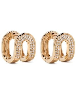 Dana Rebecca 14K Nana Bernice Reversible Diamond Earrings - Metallic