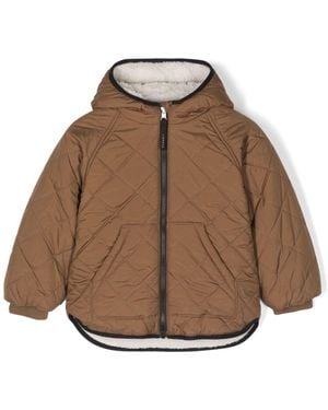 Liewood Kids Jackson Quilted Jacket - Brown