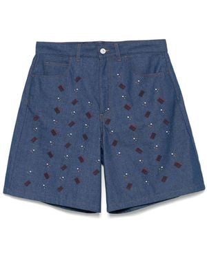 Marni Denim Shorts - Blue