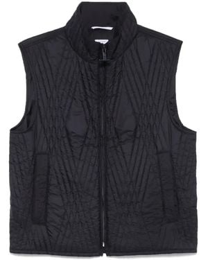 Thom Browne Quilted Gilet - Blue