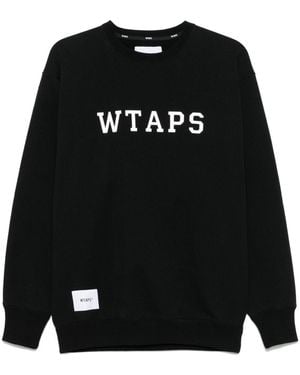 WTAPS Academy Logo Sweatshirt - Black