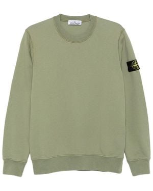 Stone Island Compass-Badge Sweatshirt - Green