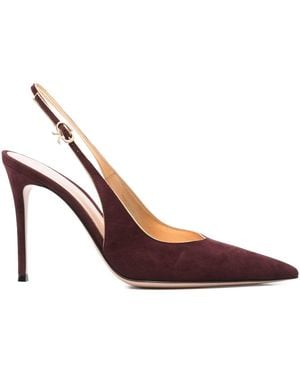 シューズ・サンダルその他 GIANVITO ROSSI Woman High heel shoes Brown G9541355RIC BROWN Gianvito Rossi Outlet: Shoes woman - Brown | Gianvito Rossi