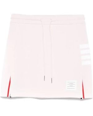 Thom Browne 4-Bar Jersey Mini Skirt - Pink