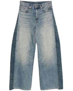 R13 Darcy Wide-Leg Jeans - Blue