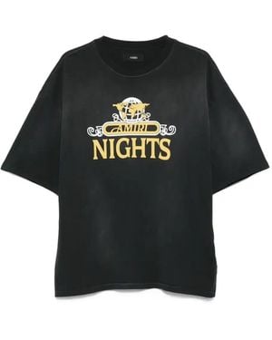 Amiri Nights T-Shirt - Black