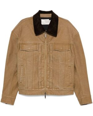 Feng Chen Wang Cotton Jacket - Brown