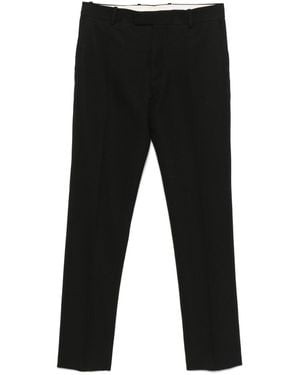 McQueen Low-Rise Tailored Trousers - Black