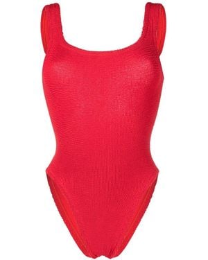 Hunza G Crinkle Swimsuit - Red