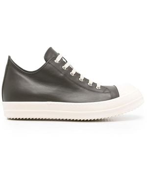Rick Owens Low Sneaks Trainers - Green