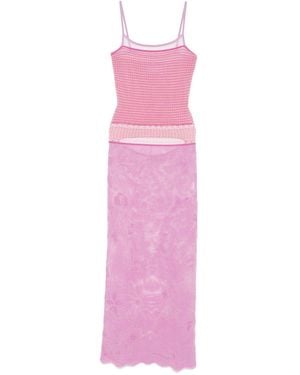 Roberta Einer Delicate Maxi Dress - Pink