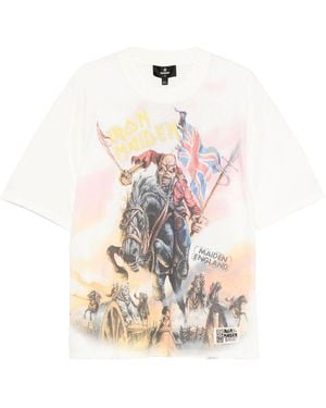 Represent Iron Maiden Steed T-Shirt - White