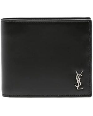 Saint Laurent Tiny Wallet - Black