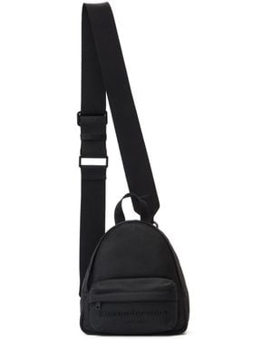 Alexander Wang Mini Punch Backpack - Black
