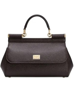 Dolce & Gabbana Sicily Tote Bag - Black