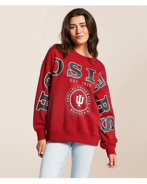 Gameday Social Indiana Hoosiers Pullover - Red