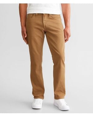 Salvage Mayhem Straight Stretch Pant - Brown