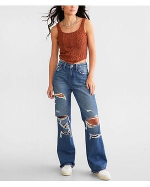 Flying Monkey Vintage Straight Jean - Blue