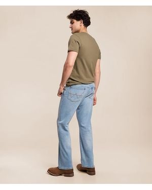 Wrangler Retro Relaxed Boot Stretch Jean - Blue