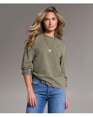 BKE Washed T-Shirt - Green
