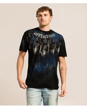 Affliction Shadow T-Shirt - Black