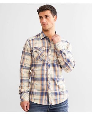 BKE Plaid Athletic Shirt - Multicolor