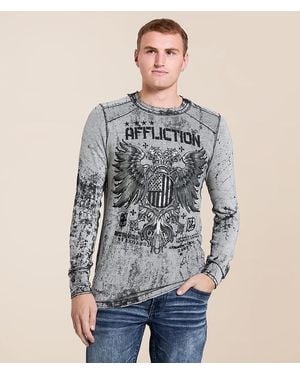 Affliction Coaxial Reversible Thermal - Blue