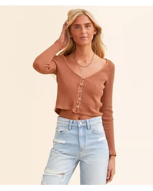 Billabong Paxton Cropped Top - Blue