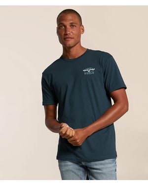 Kimes Ranch College Layers T-Shirt - Blue
