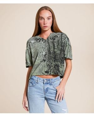 Affliction Cathedral T-Shirt - Green
