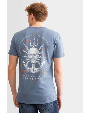Howitzer Above & Below T-Shirt - Blue