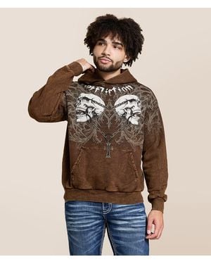 Affliction Collapse Hooded Sweatshirt - Brown