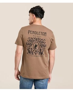 Pendleton Whiskey Saddle T-Shirt - Natural