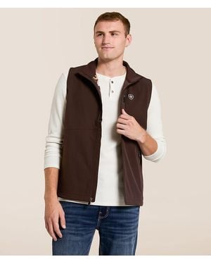 Ariat Logo Softshell Vest - Natural