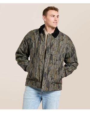 Brixton Builders Ranch Camo Jacket - Brown