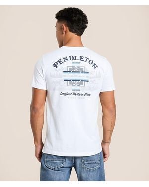 Pendleton Chief Joseph Landscape T-Shirt - White