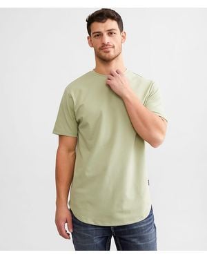 Nova Industries Long Body Tech T-Shirt - Green