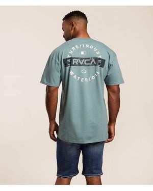 RVCA Top Layer T-Shirt - Blue